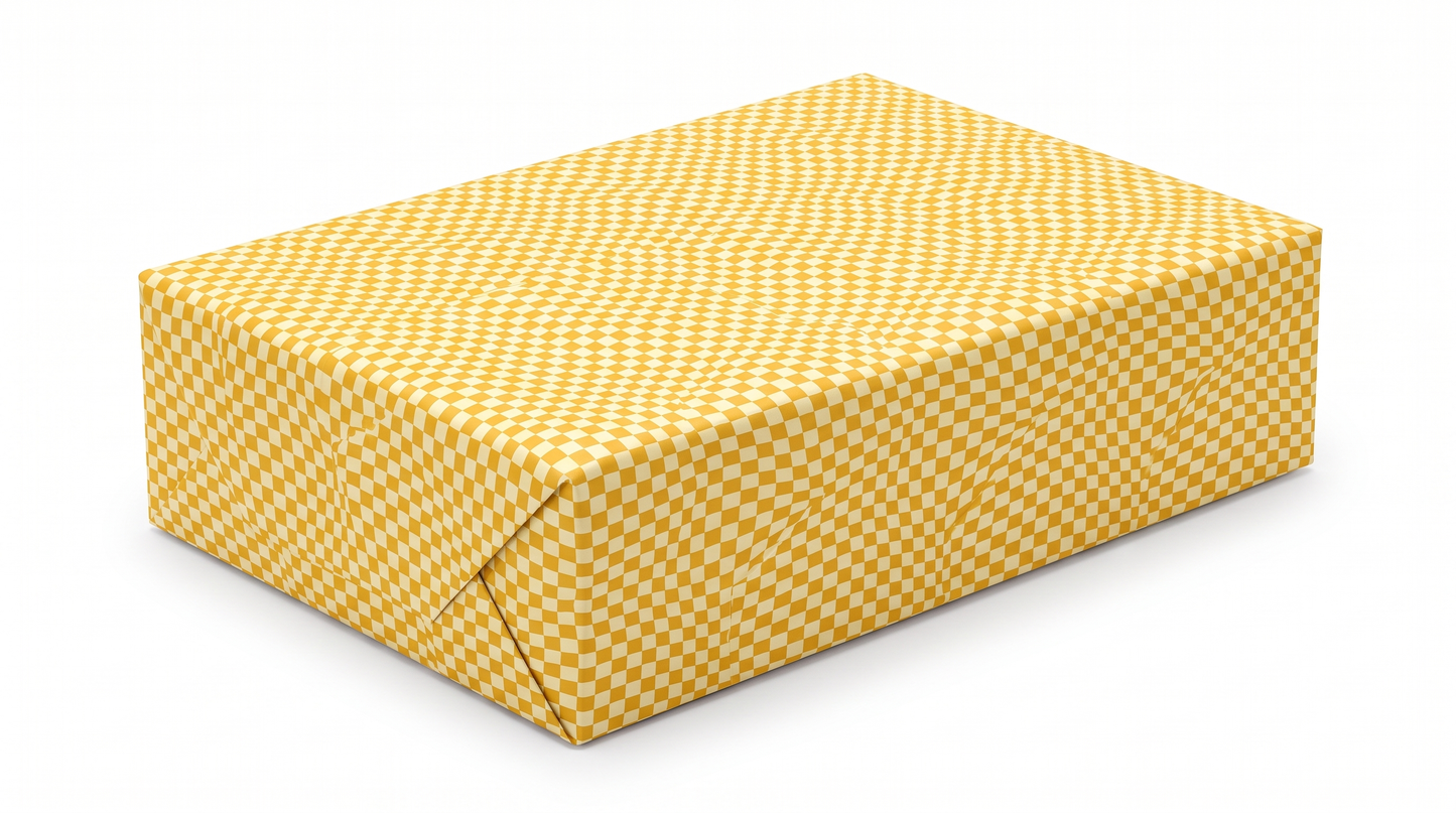 Yellow Gift Wrapping Paper