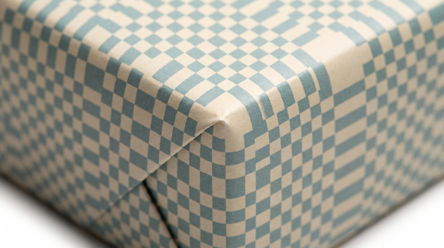 Teal Gift Wrapping Paper